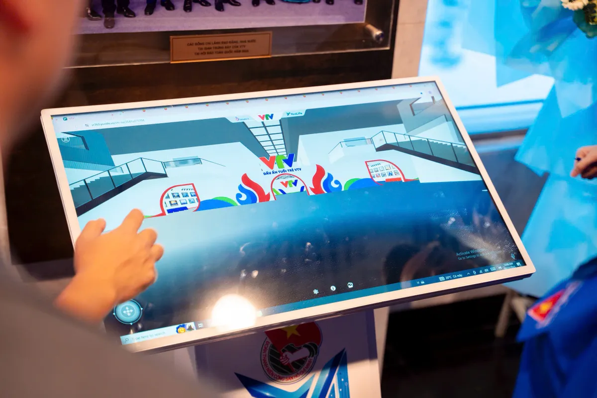 Triển lãm số “Dấu ấn tuổi trẻ VTV” ghi dấu ấn hiện đại, sáng tạo- Ảnh 1.