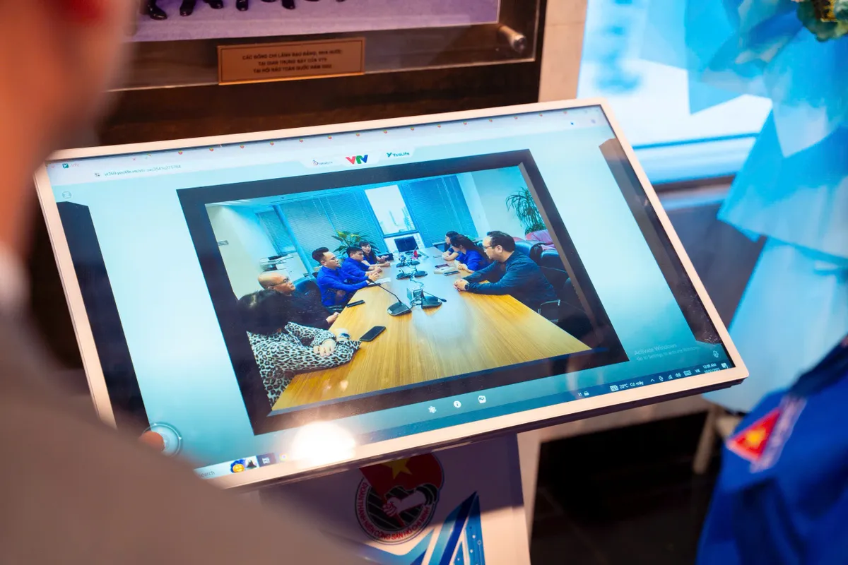 Triển lãm số “Dấu ấn tuổi trẻ VTV” ghi dấu ấn hiện đại, sáng tạo- Ảnh 2.